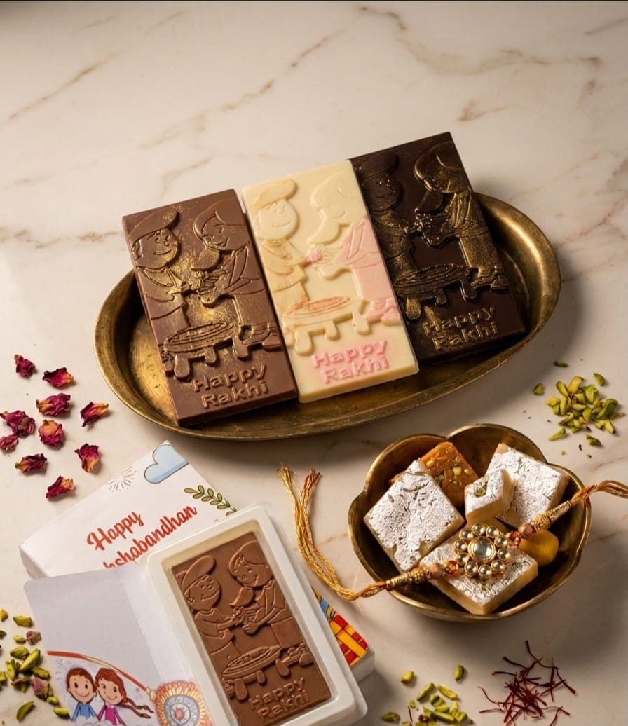 Happy Rakhi Chocolate Bar