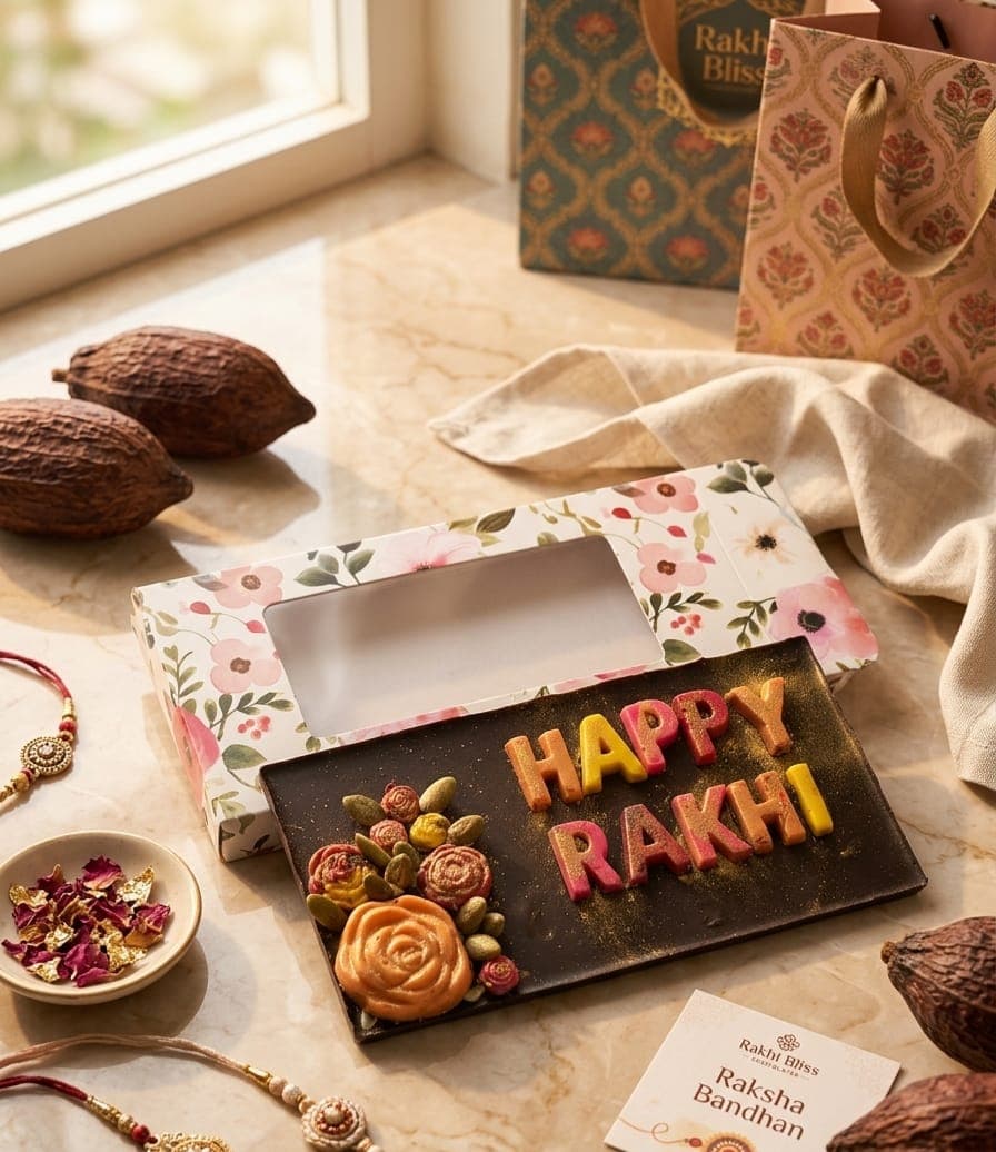 Customisable Rakhi Special Chocolate Bar